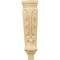 Ekena Millwork 6 1/4"W x 3"D x 22"H Large Acanthus Pilaster Corbel, Maple CORW06X03X22PAMA - alternate 2